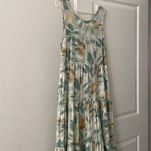 Tiered midi dress
